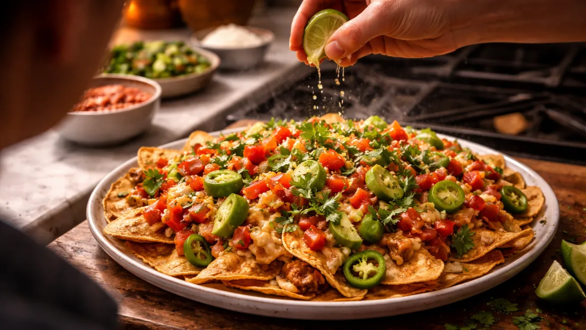 Easy Homemade Nachos Recipe With Fresh Toppings