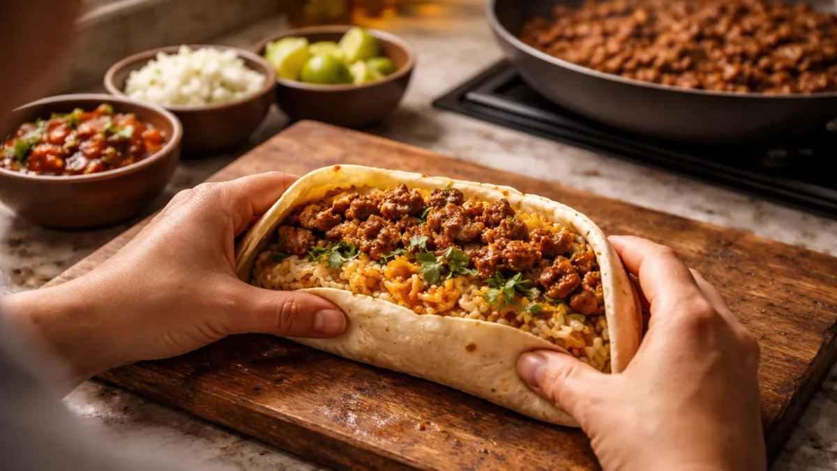 How to Make Classic Beef Burritos With Real Mexican Flavor