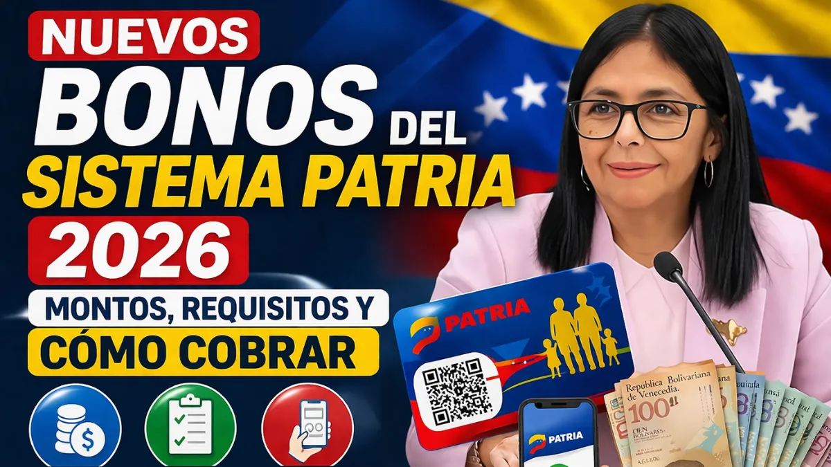 Nuevos Bonos del Sistema Patria 2026: Montos, Requisitos y Cómo Cobrar