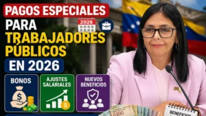 Pagos especiales para trabajadores públicos en 2026: bonos, ajustes salariales y nuevos beneficios anunciados por el Gobierno